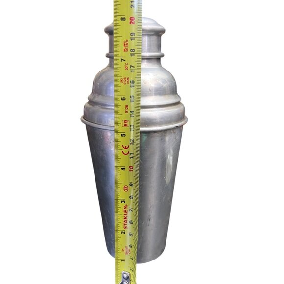 Cocktail Shaker With Wilton Pewter Metal Pair of Large 7"inches 12 Ounce Drink - Picture 16 of 16